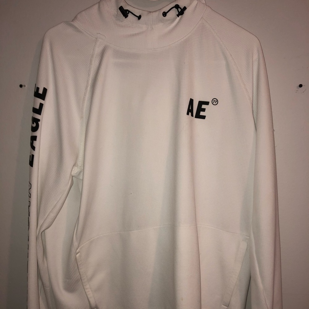 White American Eagle Hoodie